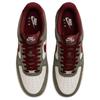Nike Air Force 1 07 LV8 Cargo Khaki Dark Team Red Unisex Sneakers Grey Pale-Ivory FQ8714-302