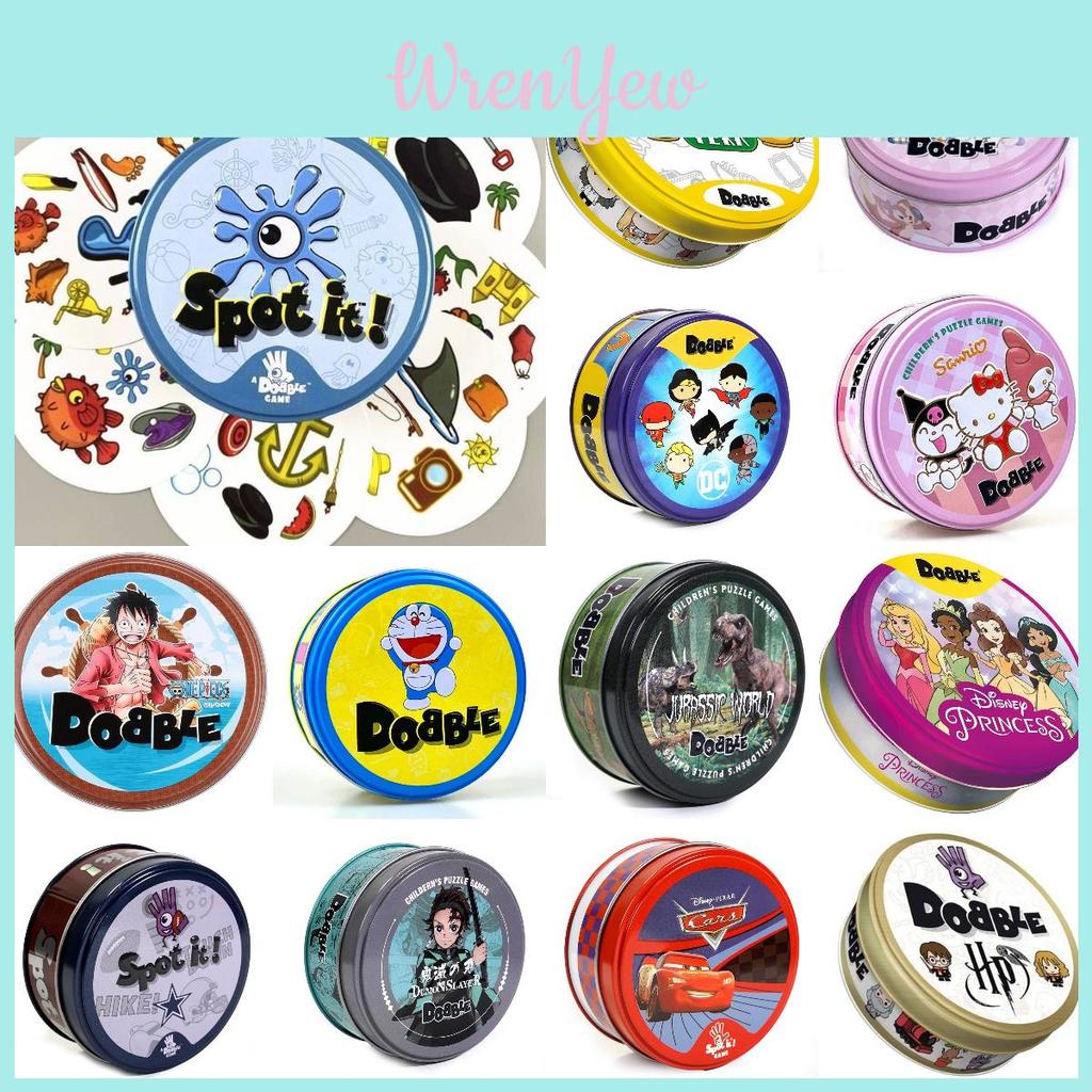 Spot It Game Bonding And Communication Toy For Families Dobble Card Deck