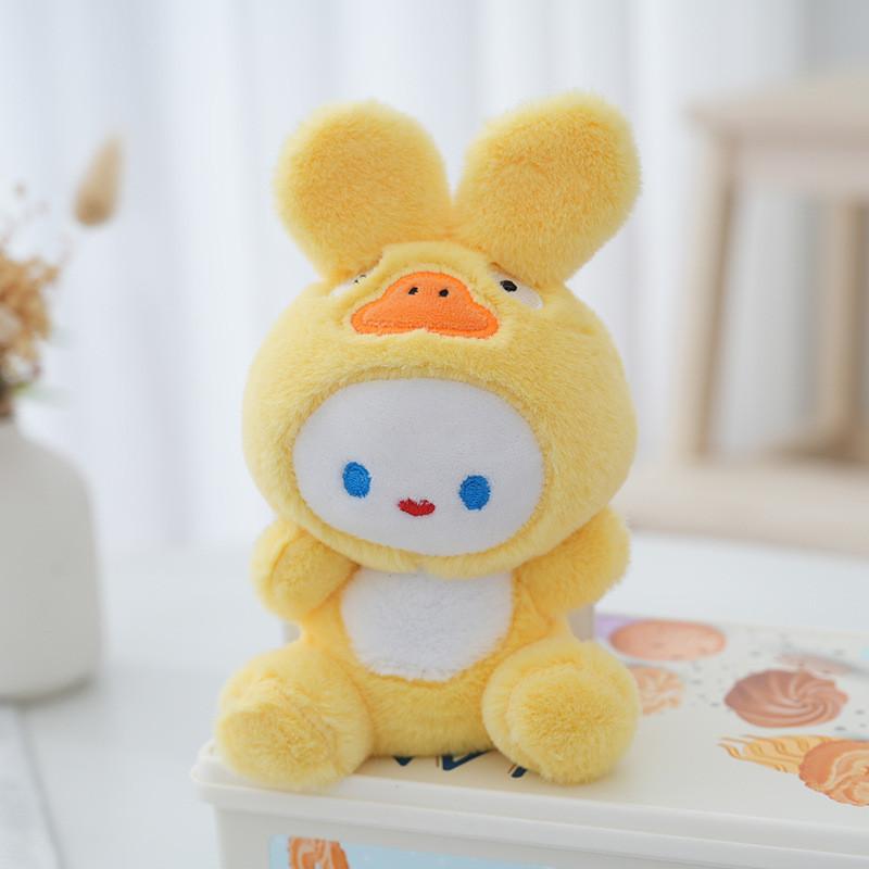 Adorable Plush Bunny Keychain Cute Stuffed Animal Bag Charm Soft Toy Gift 16cm