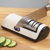 Compact Electric Knife Sharpener for Household and Kitchen Use