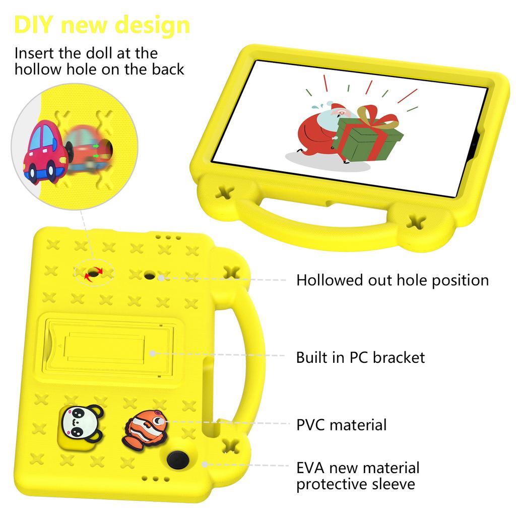 Защитный чехол EVA для Samsung Tab A9 Plus X115N Kids — портативный и устойчивый к падениям чехол
