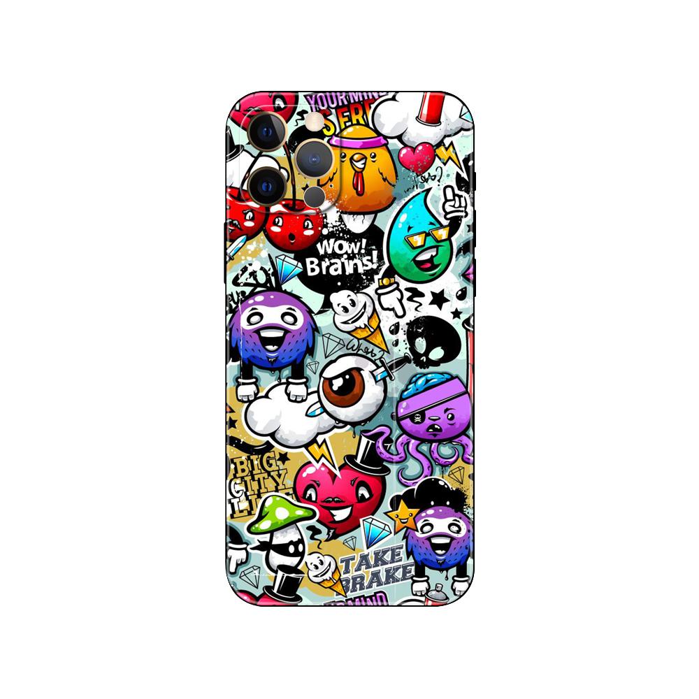 Чехол для телефона с рисунком граффити для iphone 5 5S se 6 6s 7 8 plus x 10 XR XS 11 12 13 mini pro MAX, черная задняя крышка из ТПУ