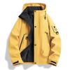 2025 Spring Men's & Women's Trendy Hooded Windbreaker - Single-Layer, Workwear-Style Storm Jacket