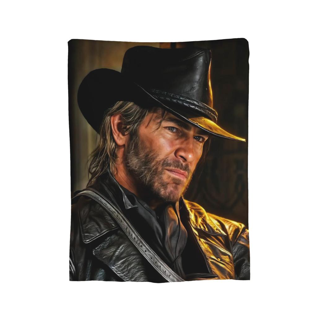 Плед Arthur Morgan Ультрамягкий Плед-покрывало для кровати 50x60 дюймов Различные размеры Пледы и одеяла