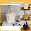 Chic Street Style Canvas Tote Bag For Women 2024 Trendy And Spacious Handbag