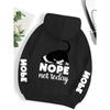 Woman Men Nope Not Today Cute Cat Print Pullover Hoodie Autumn Winter Casual Fashion Harajuku Fleece Oversize Sweatshirts