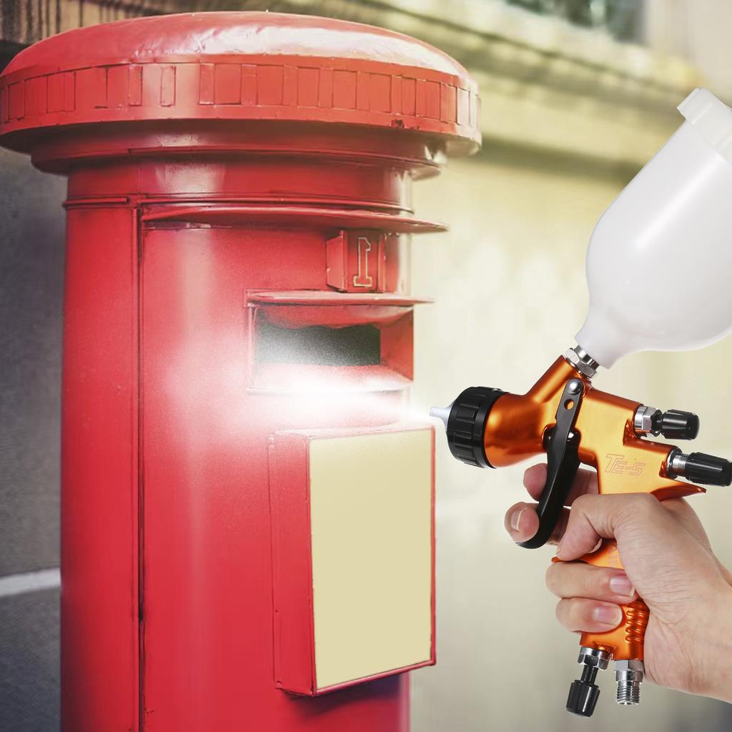 High Volume Low Pressure  Gravity Feed Sprayer 1.3mm Nozzle Highly Atomized Paint Spray Tool Mini