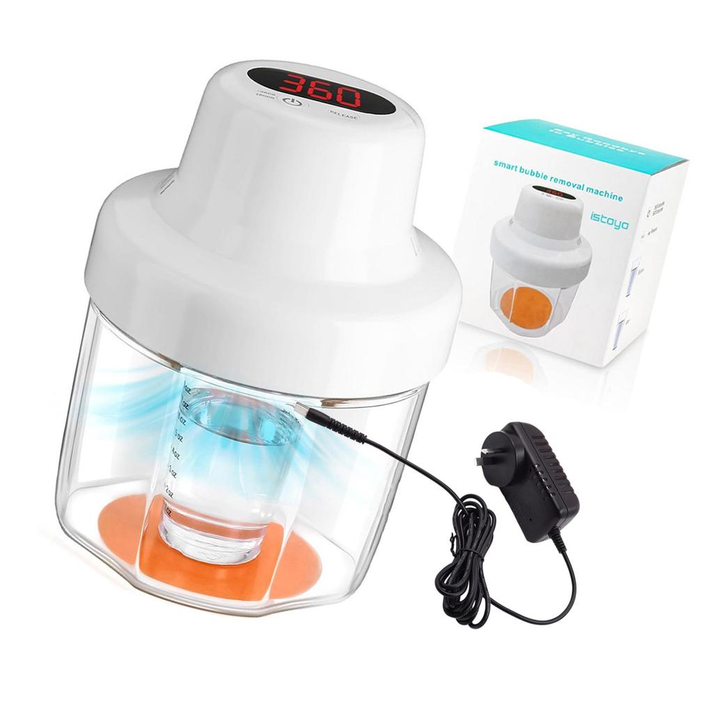 Airless Bubble Remover Resin Craft Machine Plastic Texture Suitable for Jewelry Making and Model Assembly with Resin