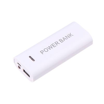 Портативный корпус для Power Bank Батарея Сделай сам 2 ячейки 18650 Коробка Для зарядки смартфона 5V 1A Для батареи 18650 Со световым индикатором