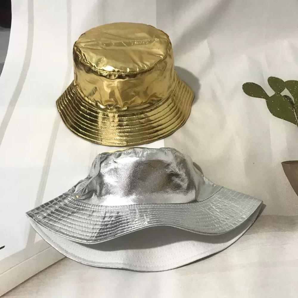 Reversible Sun Hat Solid Color Bucket Cap Fashion Fisherman Hat Men