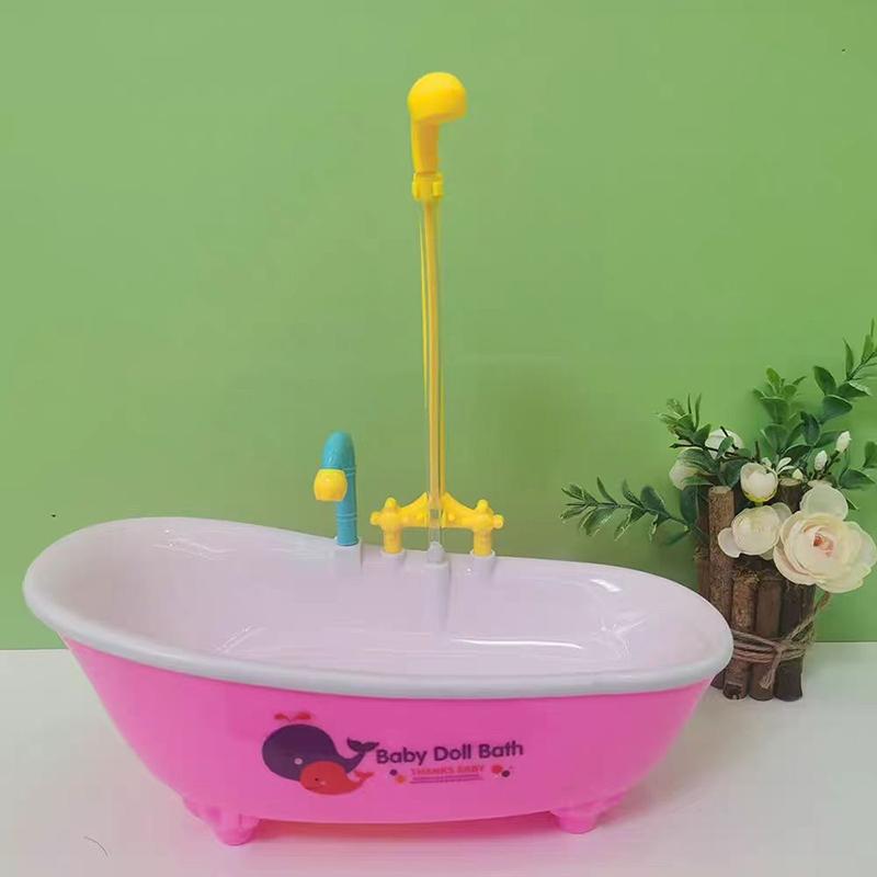 Parrot Bath Tub Toy Bird Pet Supplies Play House Bathroom Accessories