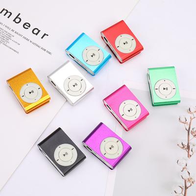 Usb Мини Портативный MP3 Музыкальный Плеер Клип Поддержка 32 ГБ Micro TF Карты Наушники
