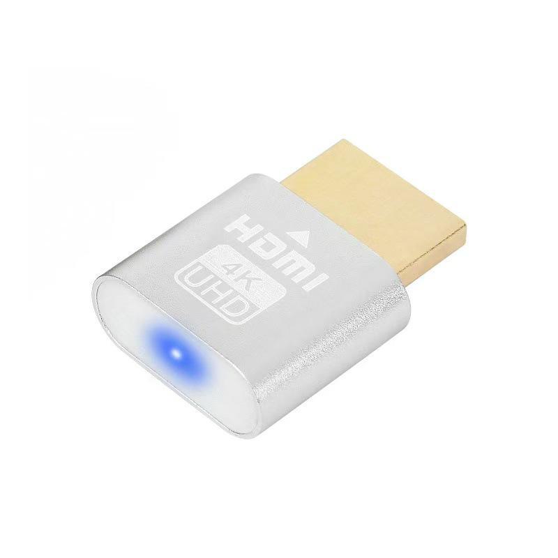 Адаптер видеокарты HDMI для виртуального дисплея: Поддержка нескольких портов (DP, DVI, VGA) для игр и удаленной настройки.