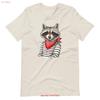 Bandit Raccoon T Shirt Vintage Casual Top For Everyday Wear Designer Clothes Soft Stretched Graphic Breathable