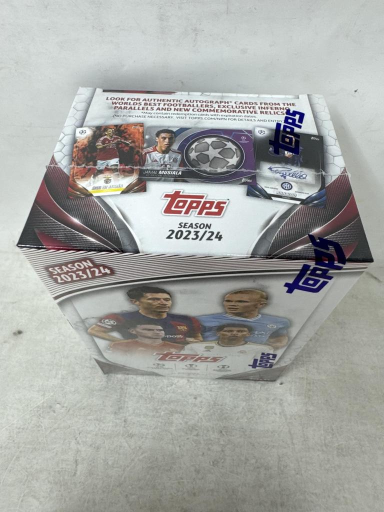 Topps Коробка Ценности Клубных Соревнований УЕФА 2023/24.