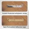 Classic Art Font Trendy Lightning 3D Metal Car Body Sticker Auto Rear Emblem Badge Custom Name Holder Logo Personalized Gifts