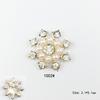Ювелирные изделия из цветка с жемчужинами из бриллиантов, высококачественные аксессуары из сплава, стразы, популярные кнопки, сделай сам, 10 шт./компл., поставка кристаллов