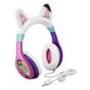 eKids Gabbys Dollhouse Headphones for Kids Wired Headphones for Toddler Headphones with Volume Control Jack with Headphone Splitter School/Home/Travel