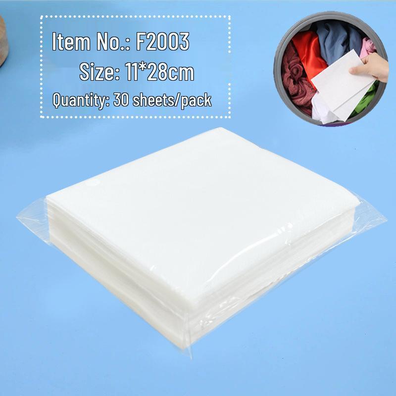 Color Absorbing Anti-Bleeding Laundry Sheets – Prevents Stains and Maintains Color.