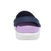 Crocs Сабо LiteRide EVA с круглым носком, слипоны, унисекс, сине-фиолетовые 204592-4SP