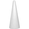 Polystyrene Cone - Rayher - White - Mixed - Ideal for Decoration - Lightweight and Easy To Handle