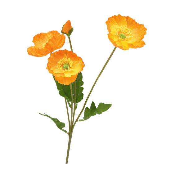 Artificial Flower for Vase Realistic Faux Silk Flower Bouquet with 3 Heads Blooms And 1 Bud for Home Wedding Party Decoration Table Centerpiece