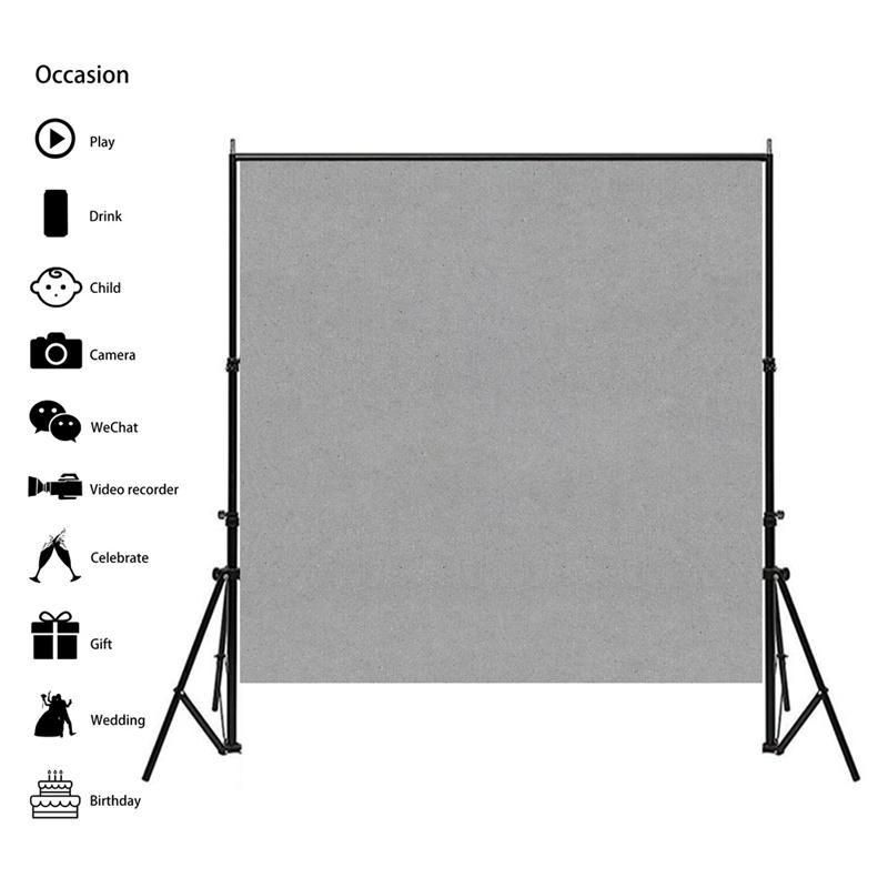 Vintage Texture Background Cloth Wall Wood Floor Backdrop for Photo Booth,Party Event,Indoor/Outdoor Celebrations