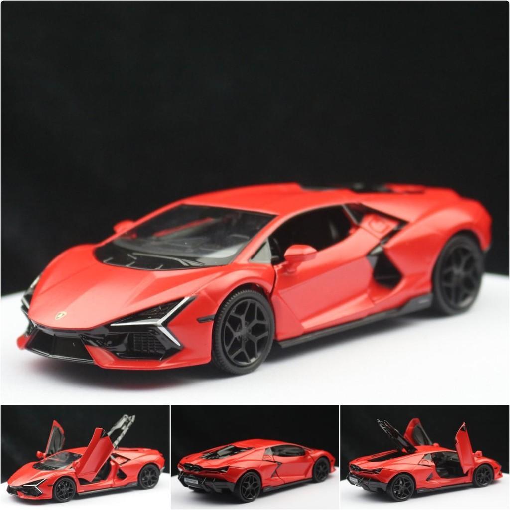 Alloy Lamborghini Sports Car Model With Light Sound Doors For Kids Playroom