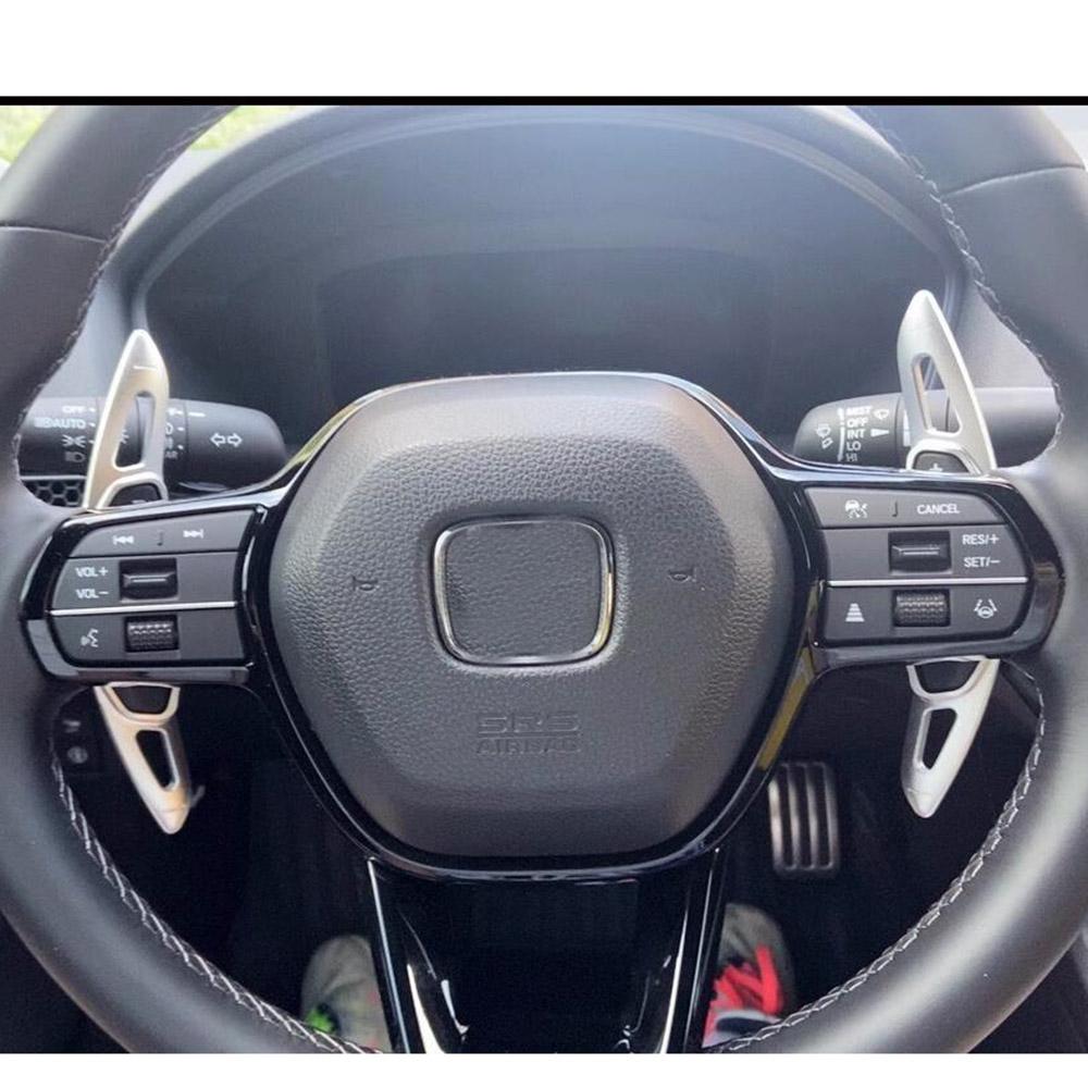 Steering Wheel Paddle Shifter Shift Extend Accessories For 2023 2024 Honda Civic Accord CR-V Pilot Acura Integra 2PCS