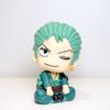 Аниме One Piece Луффи Зоро Мультяшная Фигурка ПВХ Модель Кавайная Настольная Украшение Детские Игрушки Подарки