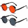 Metal Steampunk Sunglasses Men Women Fashion Round Glasses Brand Designer Vintage Sun Glasses High Quality Oculos De Sol