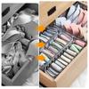 6/7/11 Foldable Underwear Underwear Socks Organizer With Dividers Clothes Storage Box Breathable Mesh Bag For Wardrobe