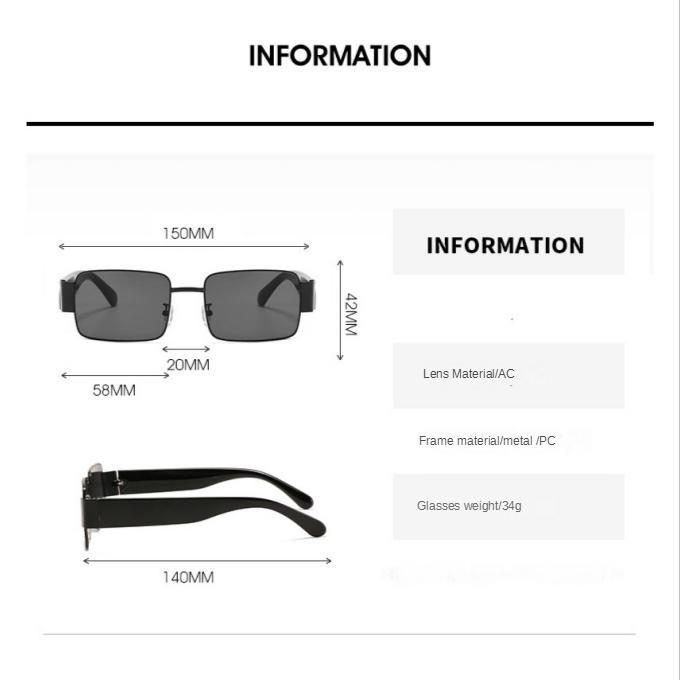 Новые Мужчины Женщины Солнцезащита от УФ-лучей Мода Личность Ретро Буквальное Вождение Хип-Хоп Street Snap Вогнутая Форма Партия Квадратные Солнцезащитные Очки Лицо Маленькое