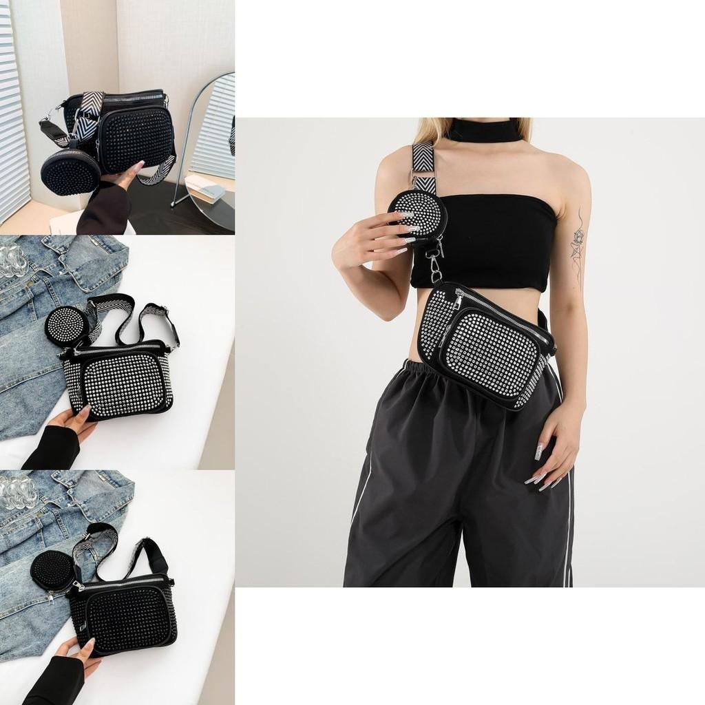 Трендовая и модная летняя маленькая квадратная сумка 2024 года в корейском стиле, на плечо, большой вместимости, кроссбоди