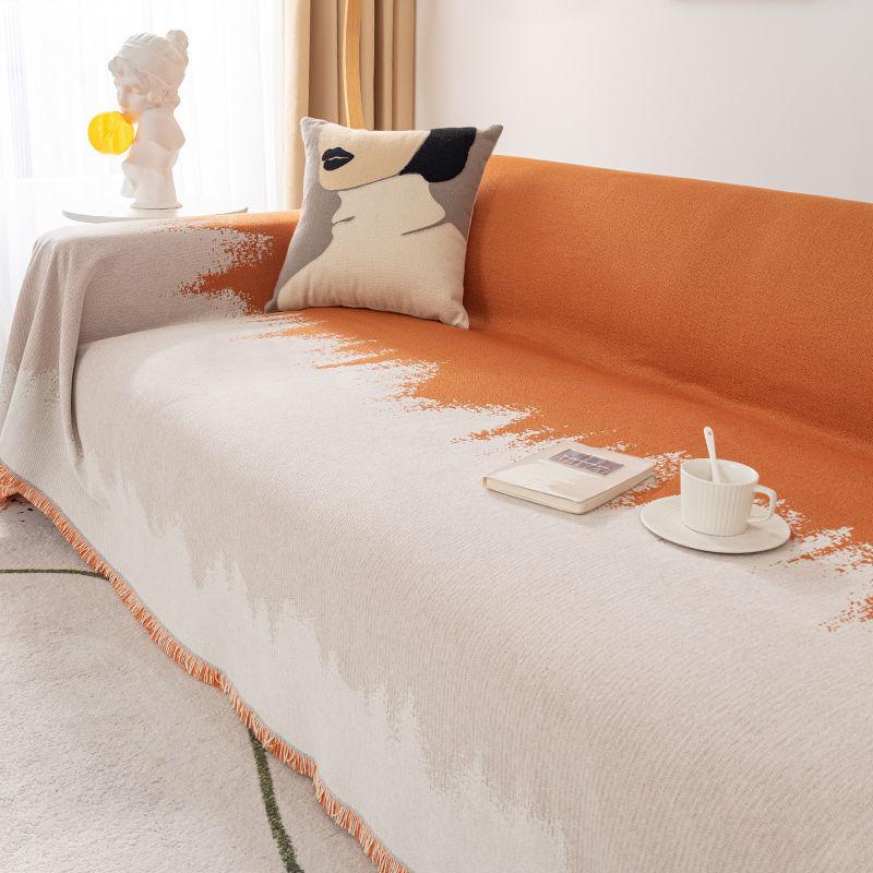 Новый минималистичный тканевый чехол для дивана Four Seasons, универсальный многофункциональный противоскользящий чехол для дивана, антигрязное и кошачье царапающееся полотенце для дивана