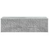 Wall Mounted Side Table Concrete Grey 59 x 34.5 x 17 cm