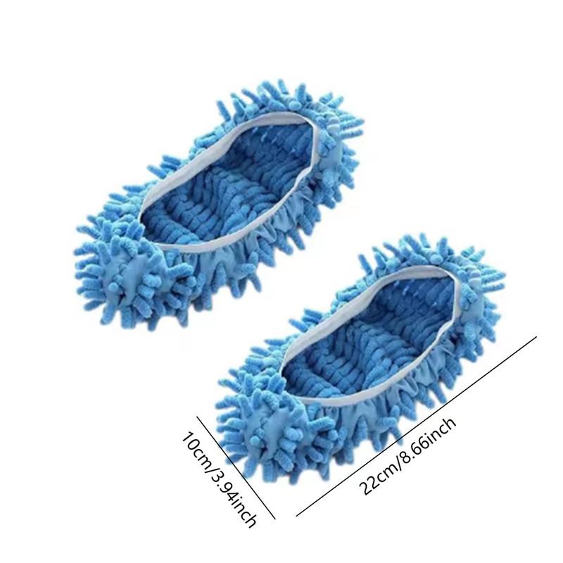 1 пара многофункциональных швабр-тапочек, чехлов для обуви, моющихся инструментов для уборки пола, тапочек-швабр для женщин и мужчин