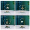 Creative Iron Crystal Ball Jewelry Home Decoration Statue Statue Sculpture Living Room Desk Accessories Dining Table Decorations