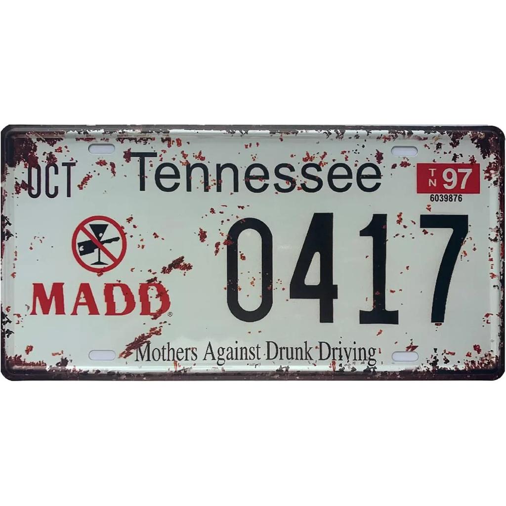 Винтажный номерной знак, ржавый металлический знак, передняя часть автомобиля, персонализированный номерной знак, новинка, старый номерной знак, декор для гаража, бара, клуба, кафе