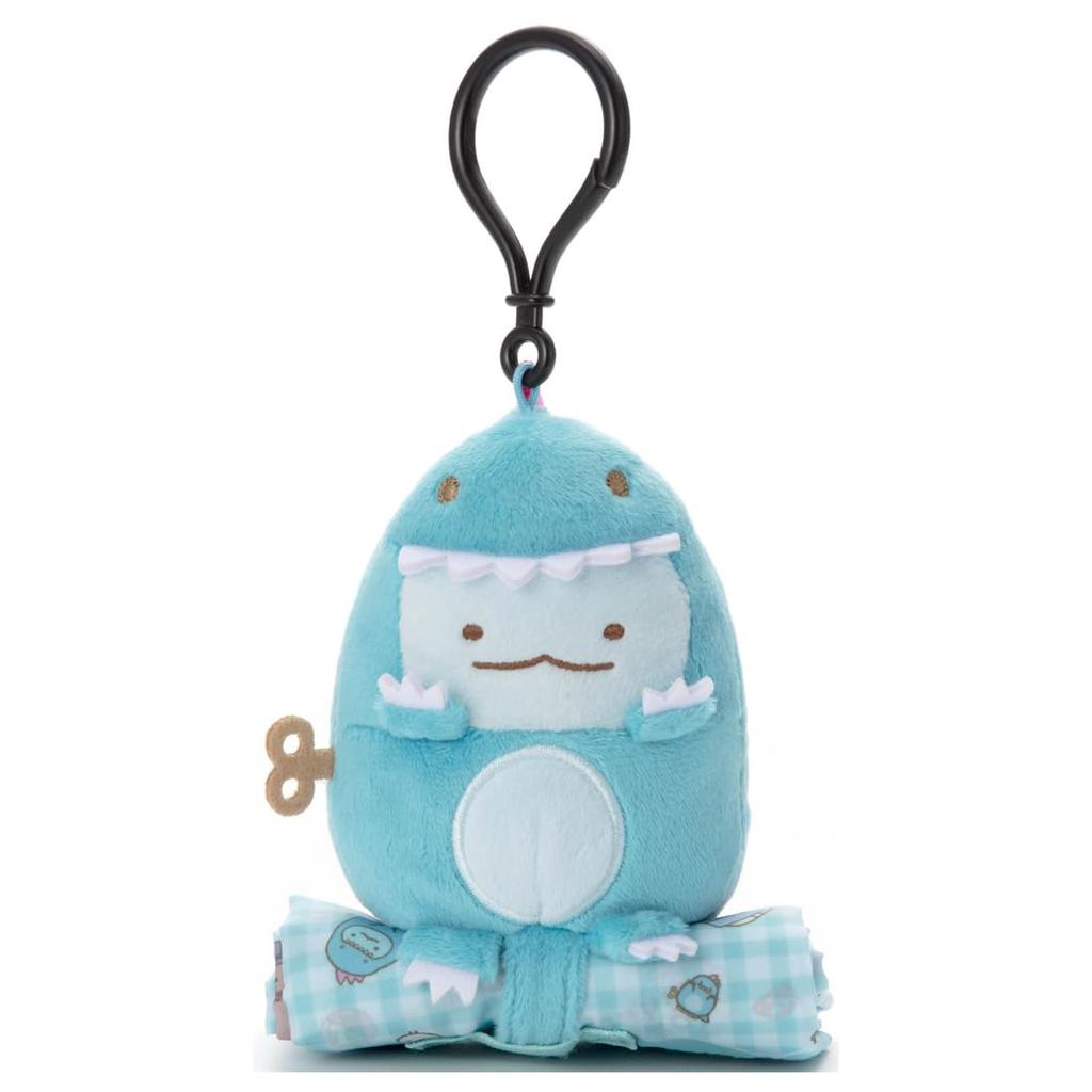 Sumikkogurashi Plush Eco Bag, Lizard Plush Toy, Approximately 12cm Tall
