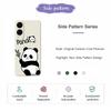 For Samsung Galaxy S25 Edge Case Panda Pattern Printing Straight Edge TPU Phone Back Cover