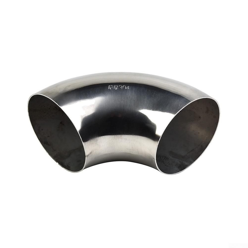 Качественный фитинг колена выхлопной трубы из нержавеющей стали 63 мм под углом 90 градусов