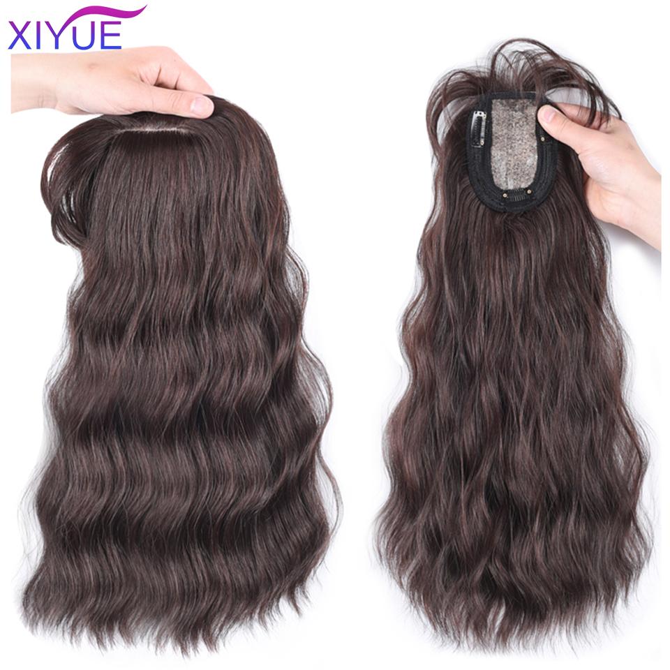 Парик с волнистостью воды Воздушная челка накладные волосы 3D челка Невидимые бесшовные волосы на голове Натуральные невидимые сменные челки Белые волосы