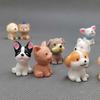 Realistic Mini Resin Dogs Home Decor Dog Ornaments Puppy Miniature Figurines  Terrarium Crafts