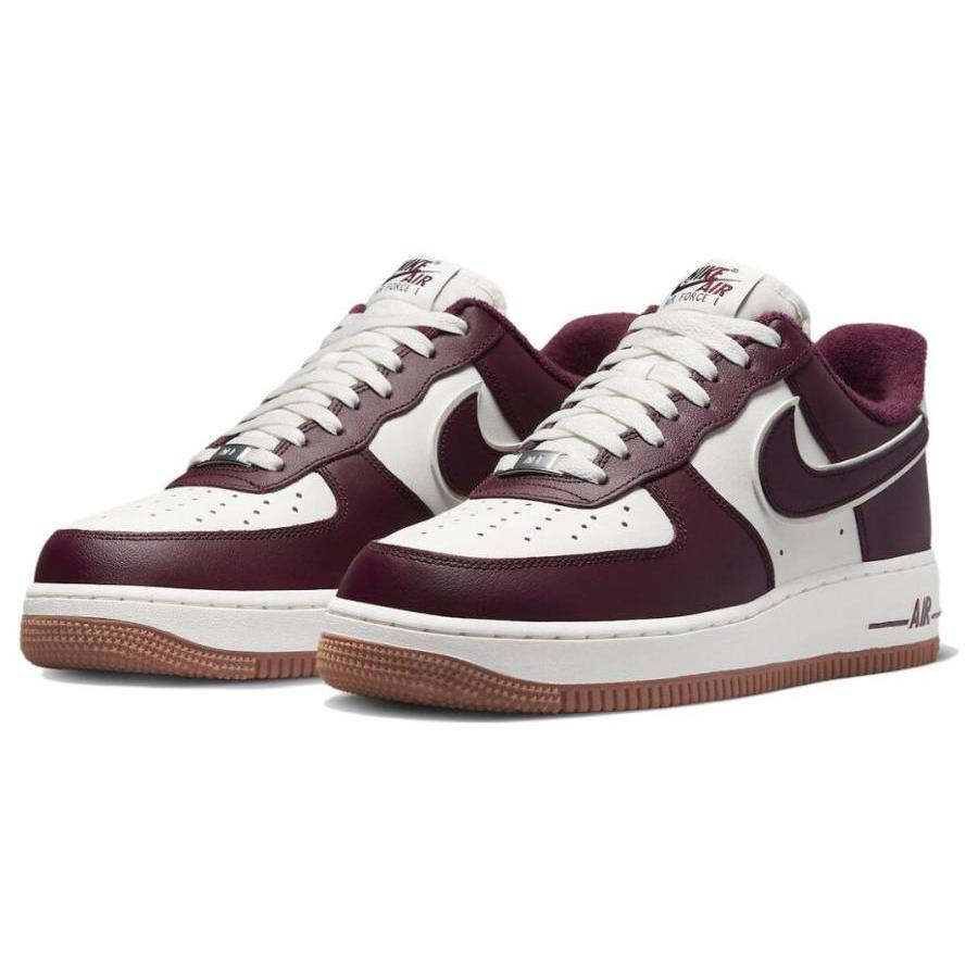 Nike Air Force 1 '07 LV8 'College Pack Night Maroon' Sneakers DQ7659-102
