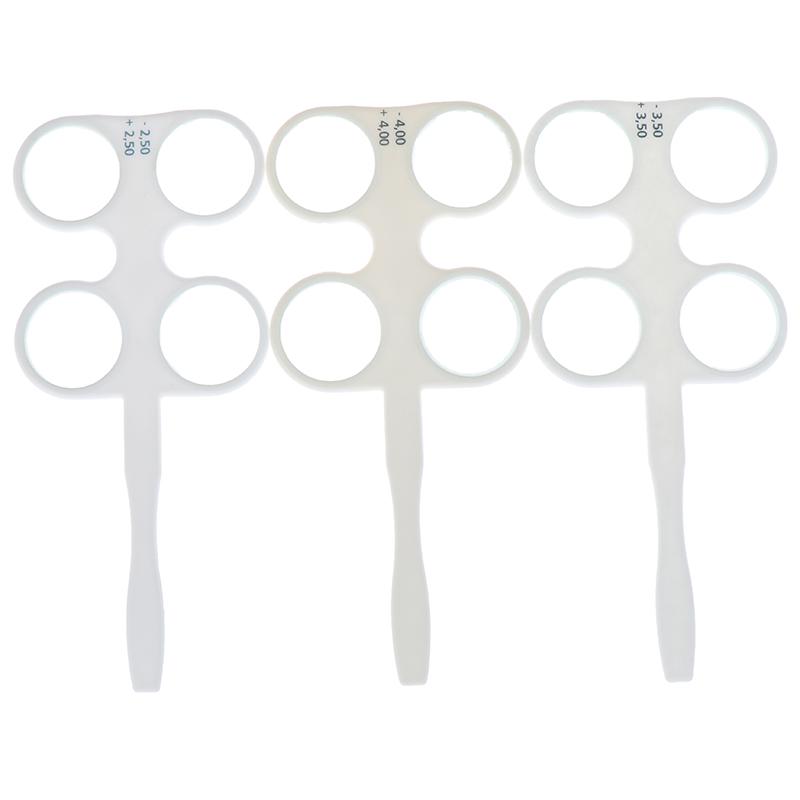 ±0.50D To ±4.50D Optical Flipper Optometry Plastic Flip Lens Confirmation Test