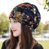 Women's Summer Thin Lace Breathable Head-Wrapping Hat Headscarf Hat Pull-On Hat Air-Conditioned Hat Bald Head Slouchy Hat Sleep Cap