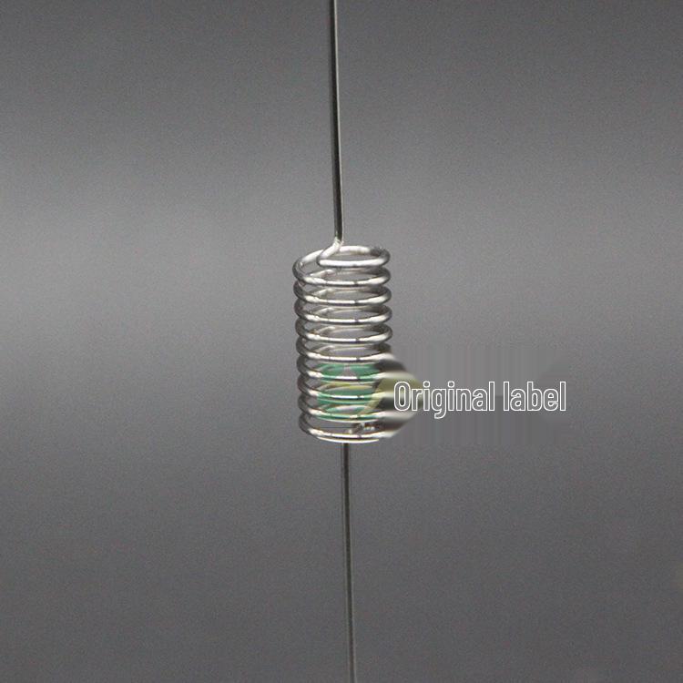 Рекламный клип для постеров POP с большим круглым воблером и двусторонним зажимом из стальной проволоки для выкладки в супермаркете