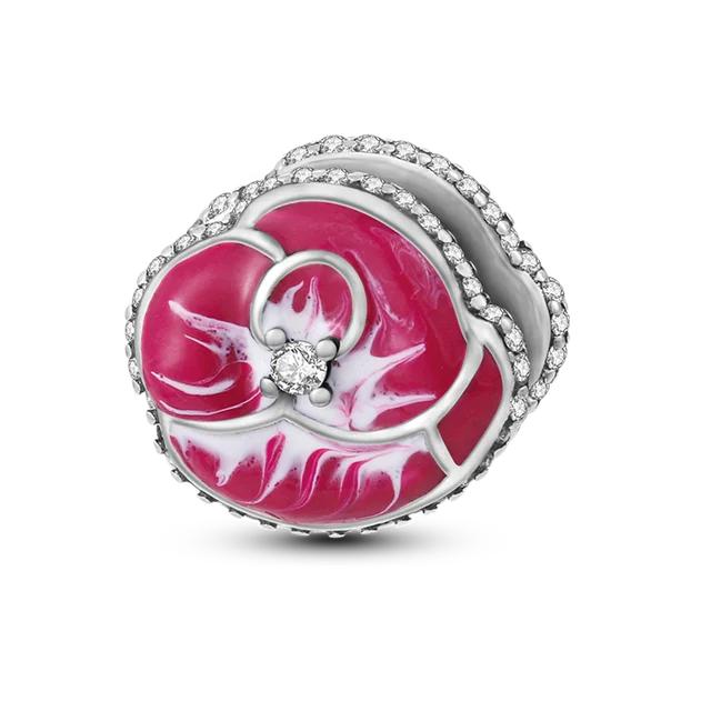 Стерлингового серебра 925 пробы, зеленая бабочка, цветок, стрекоза, подходит Pandora, оригинальные эмалированные подвески Pulsera, подвески, сделай сам, подарки для изготовления ювелирных изделий