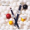 [Citizen Q&Q] Часы Analog Smile Solar Disney Mickey Mouse Водонепроницаемый уретановый ремень RP20-809 Мужской темно-синий
